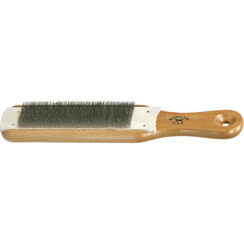 File Card With Brush